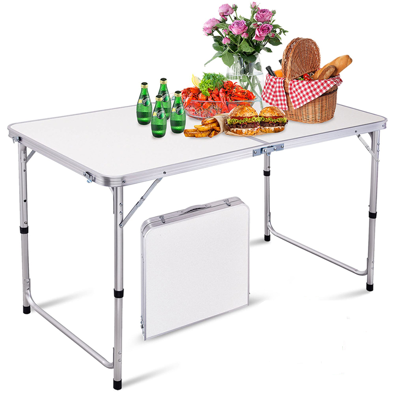 Aluminum Outdoor Tables Chair with Umbrella Picnic Tables Outdoor