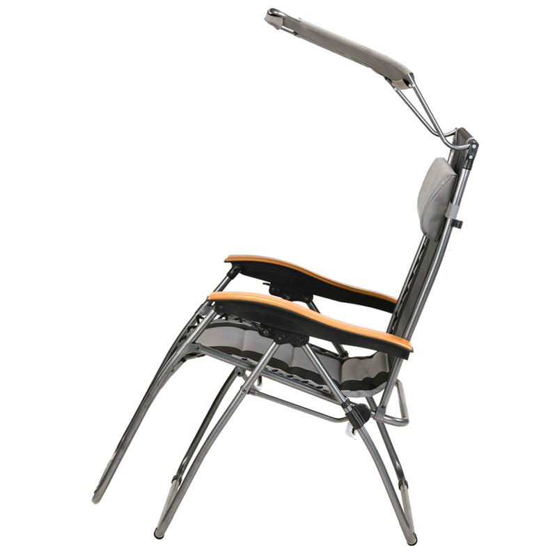 Beach Chair Outdoor And Umbrellas Zero Gravity Lounge with Sun Shade