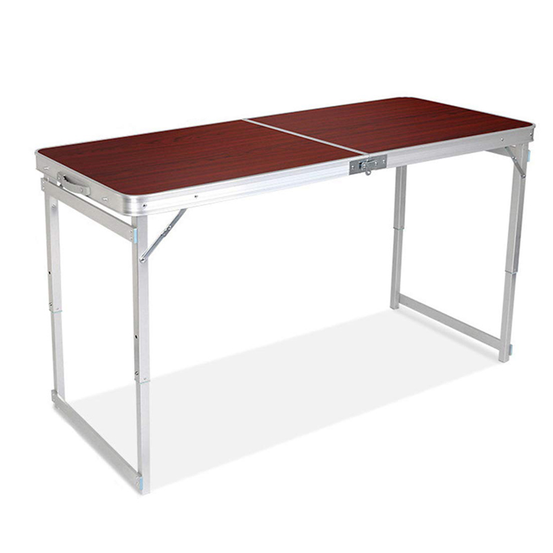 Outdoor Picnic Table Aluminum Folding Tables Portable Square Tube